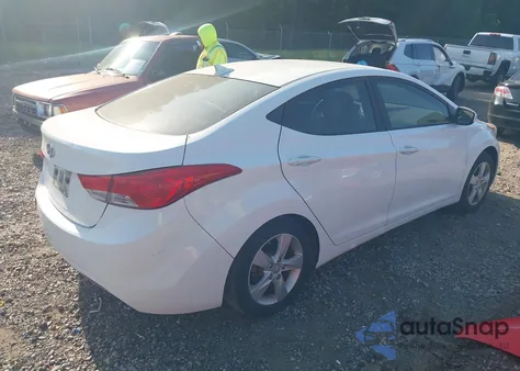 2013 Hyundai Elantra Gls из США, поврежденный, VIN 5NPDH4AE2DH324863